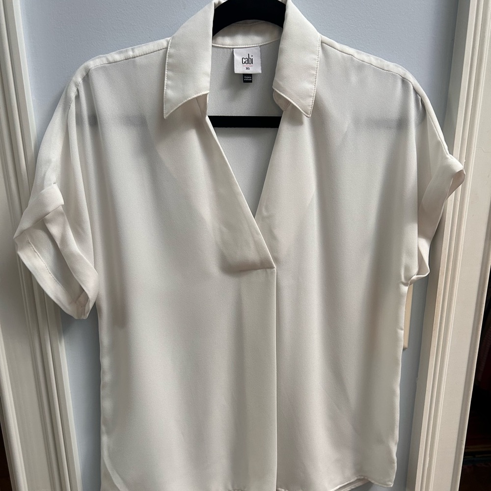 Cabi white top
